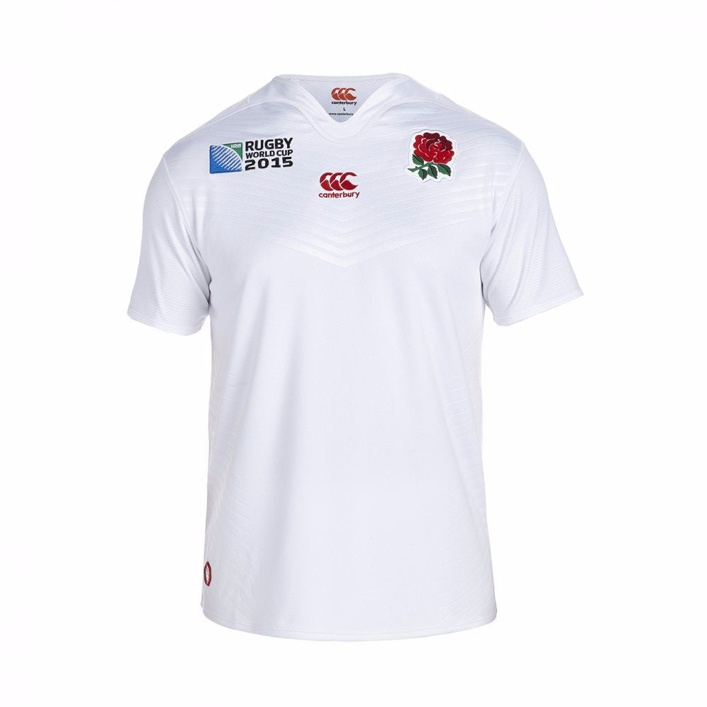 England RWC 2015 Pro Jersey- Bright White